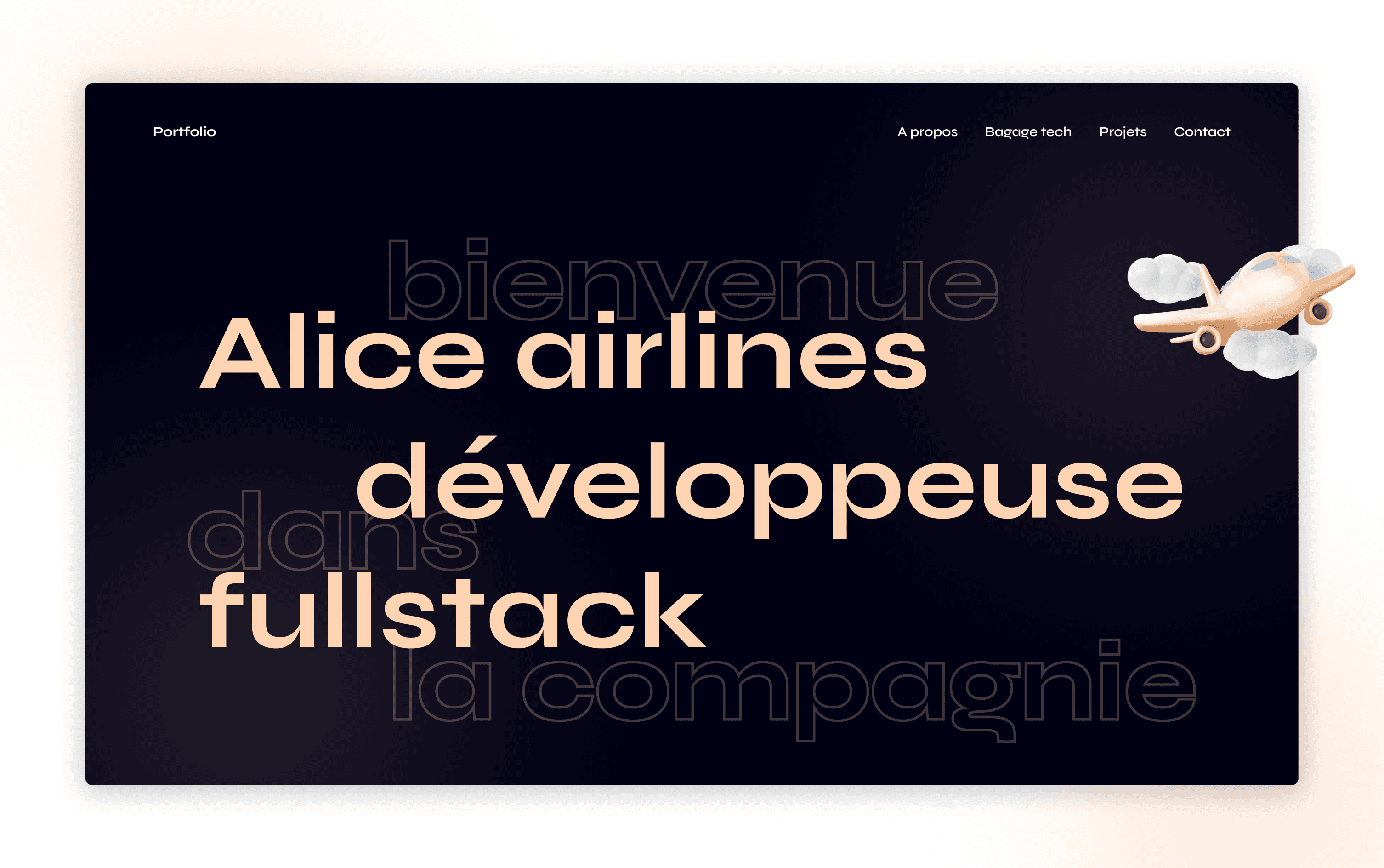 Accueil Portfolio Alice Guegan