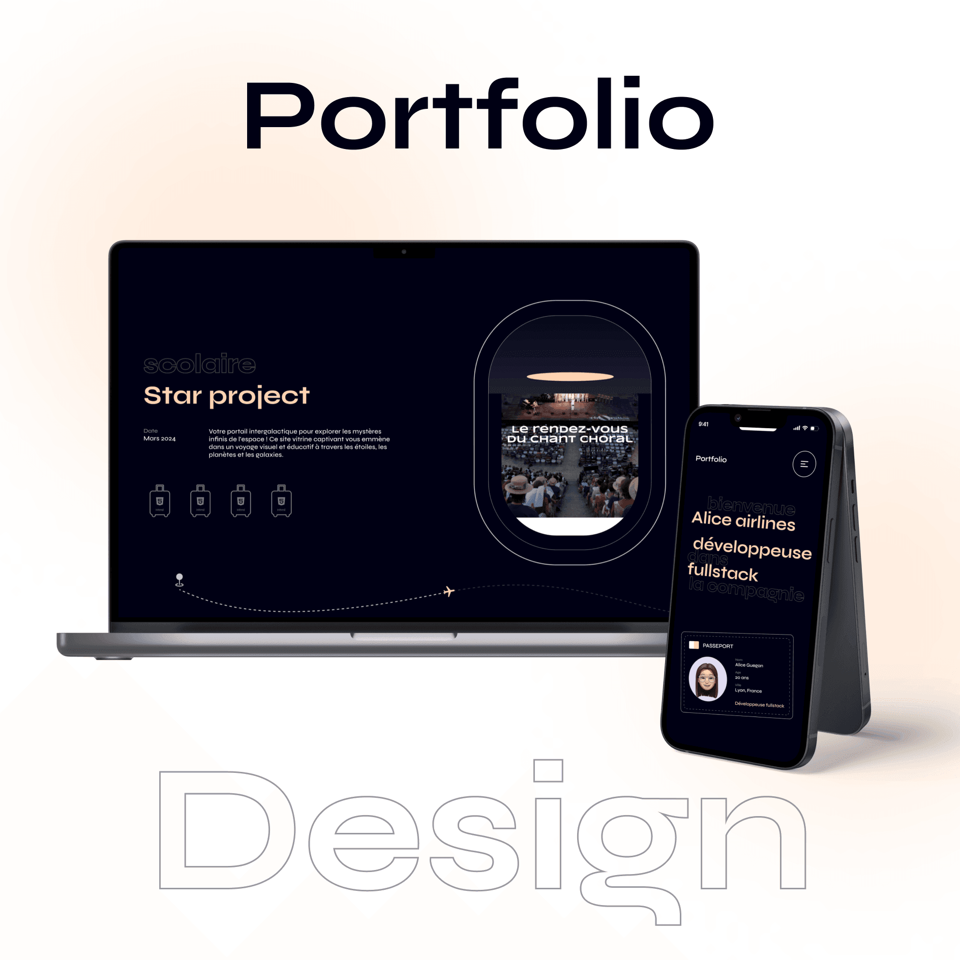 Mockup Portfolio Alice Guegan