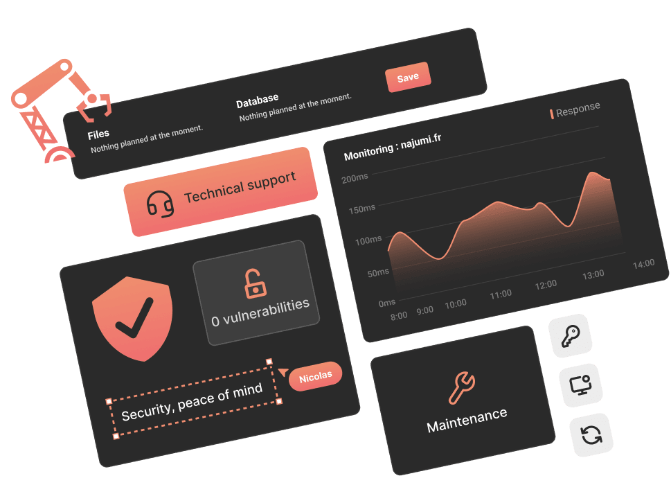 Maintenance & support elements