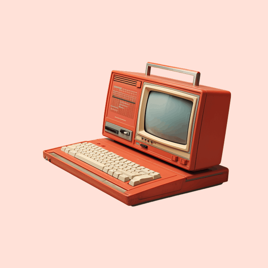Ordinateur vintage