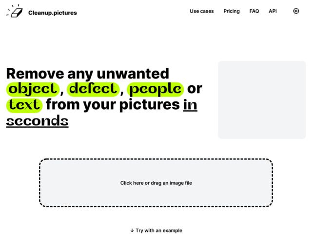 Screenshot de Cleanup.pictures