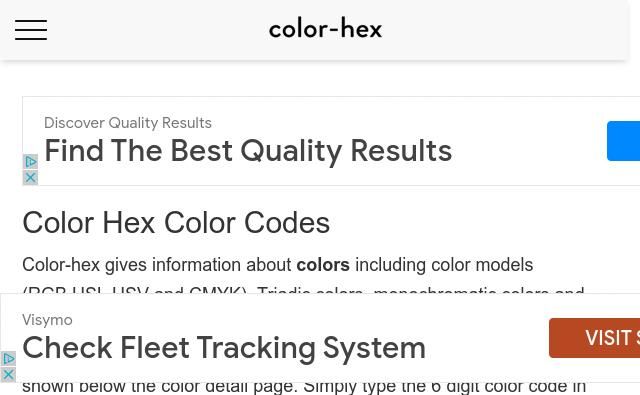 Screenshot de Color Hex