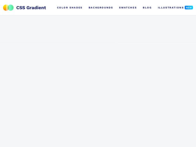 Screenshot de CSSGradient