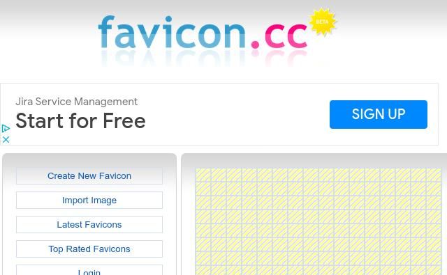 Screenshot de Favicon.cc