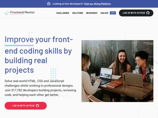 Screenshot de Front End Mentor