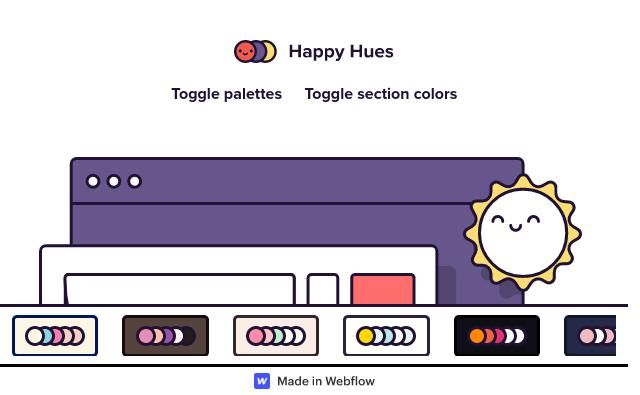 Screenshot de Happy Hues