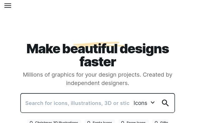 Screenshot de Iconfinder