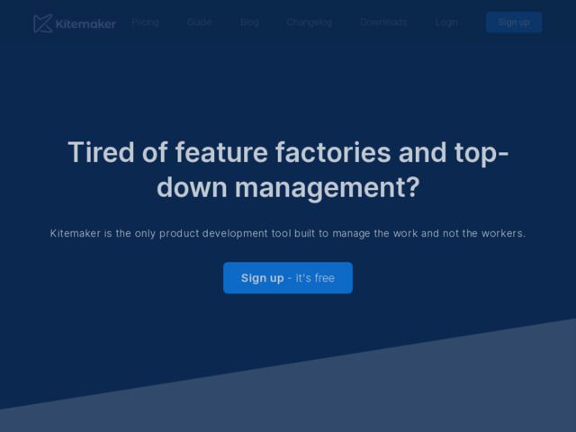 Screenshot de Kitemaker