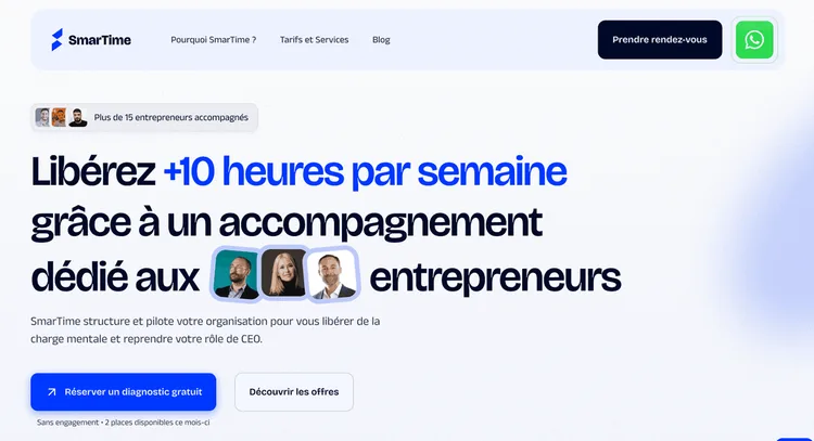 Site web SmarTime