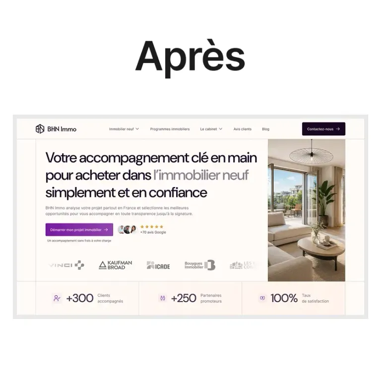 après le site refondu