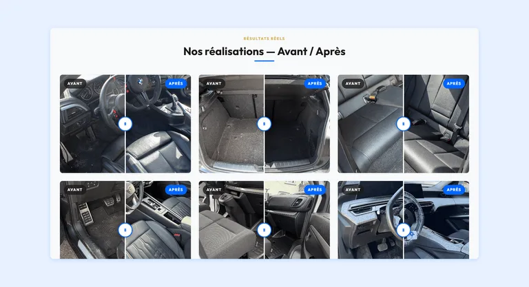 Site web GP Detail Auto