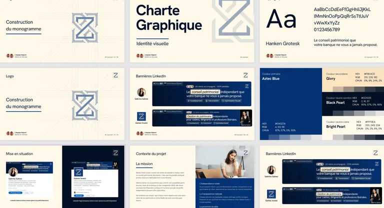 galvez charte graphique