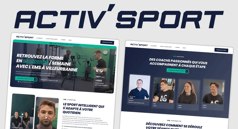 maquette activsport