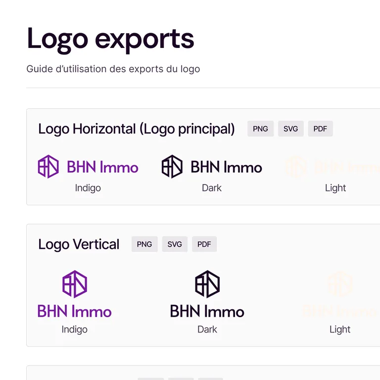 logo exports guide