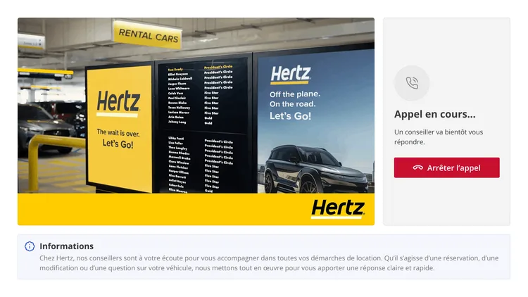 Maquette borne hertz
