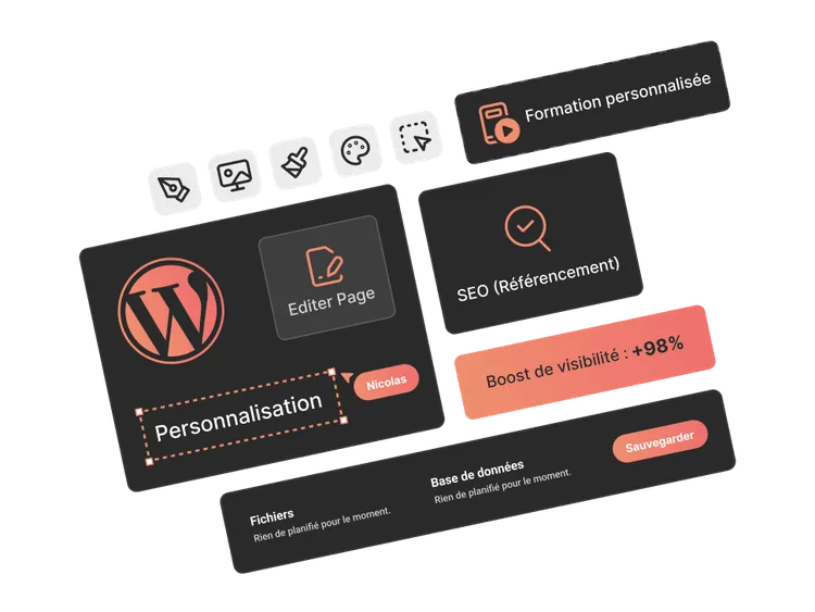 Elements site wordpress