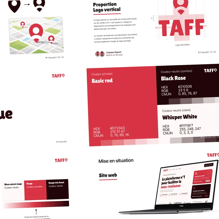 branding taff!
