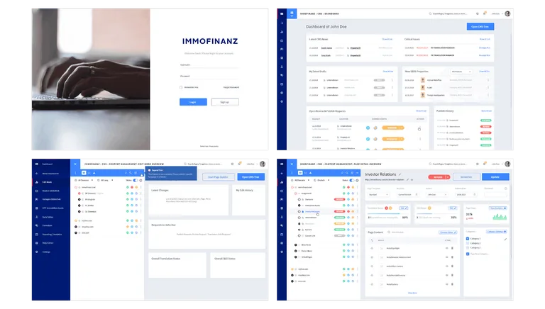 Interfaces CMS