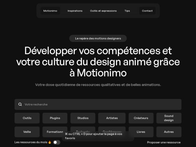 Screenshot de Motionimo