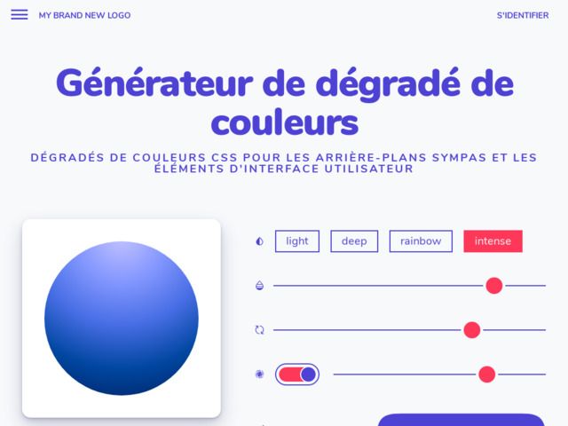 Screenshot de MyBrandNewLogo