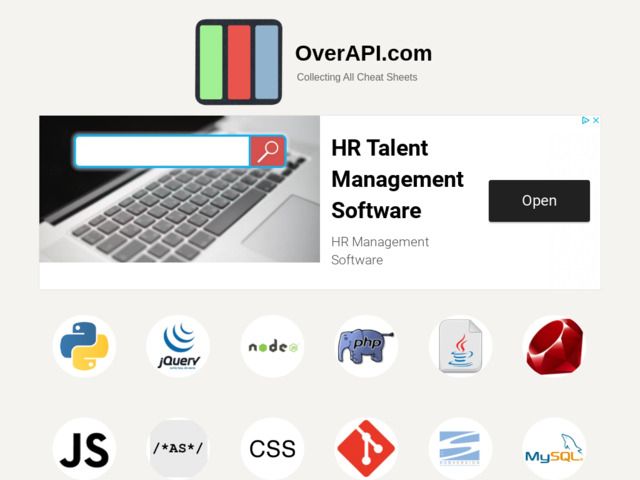 Screenshot de Over API