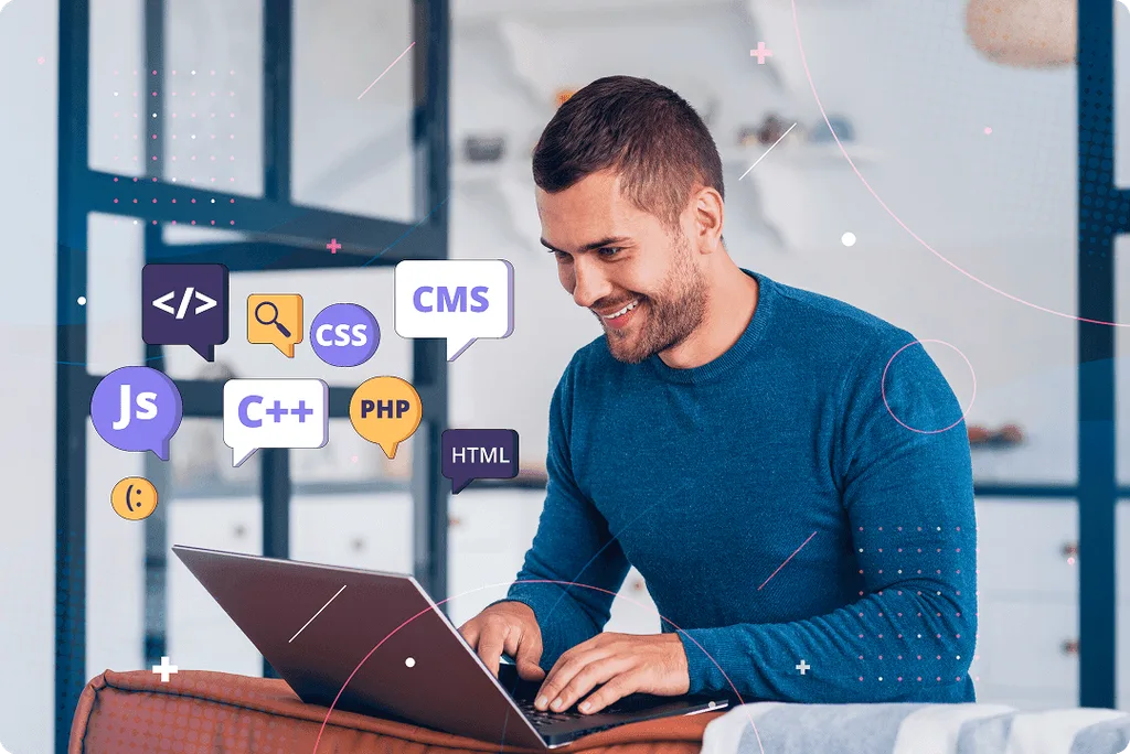 personne-devant-un-ordinateur-travaillant-en-html 1