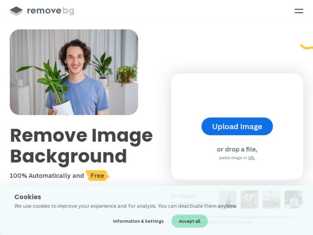 Screenshot de Remove.bg