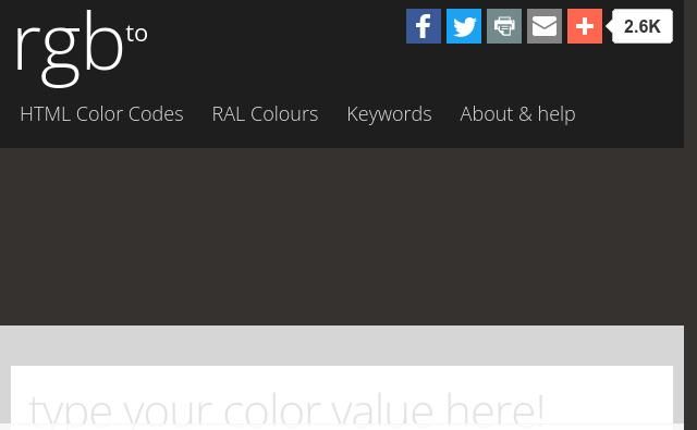 Screenshot de RGB.to