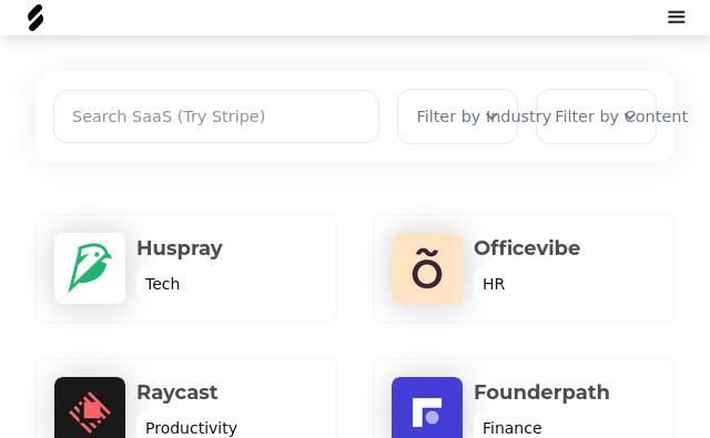 Screenshot de Saas Frame