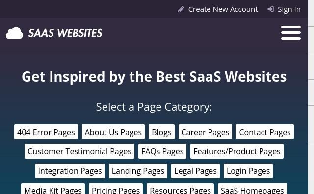 Screenshot de SaaS Website