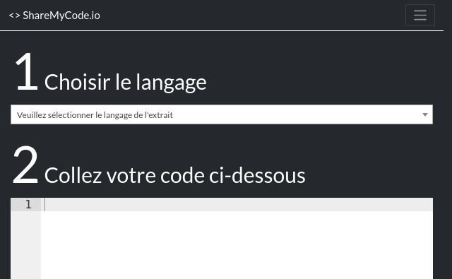 Screenshot de Share My Code