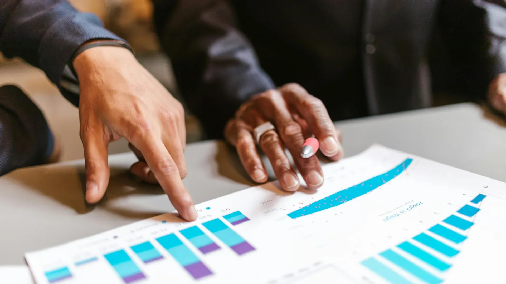 Graphique de tableau de bord montrant le taux de conversion qui chute avec un temps de chargement mobile élevé