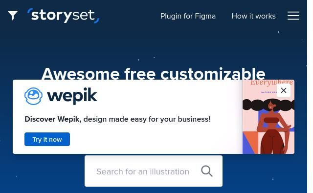 Screenshot de Storyset