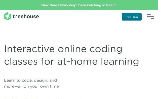 Screenshot de Team Treehouse