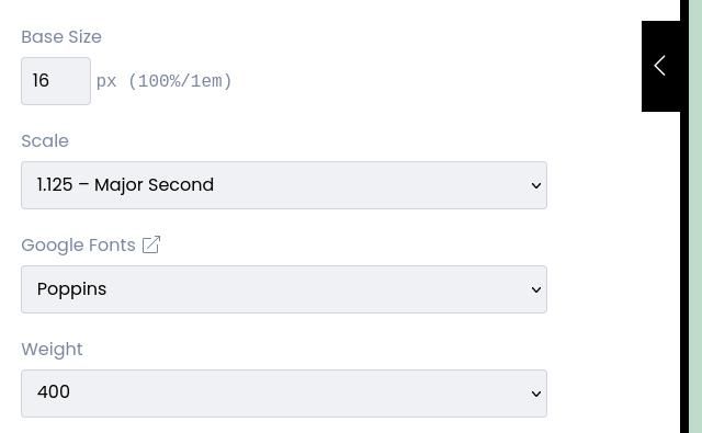 Screenshot de Type Scale